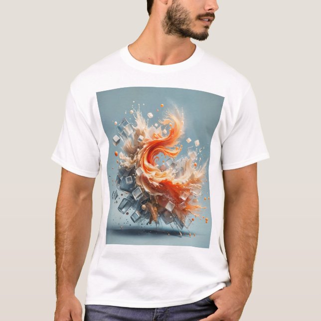 Tropical Splash T-Shirt (Front)