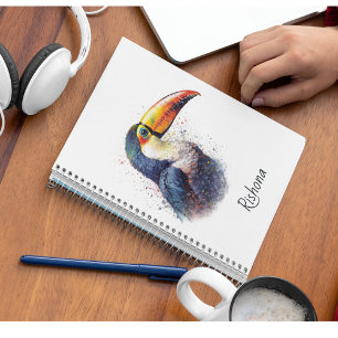 Tropical Splendour Toucan, custom  Notebook