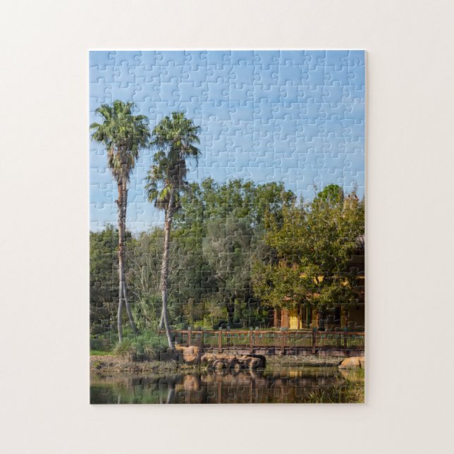 Tropical Springs Paradise Jigsaw Puzzle (Vertical)