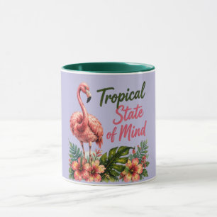 Tropical State of Mind   Beach Vibes Summer Mug