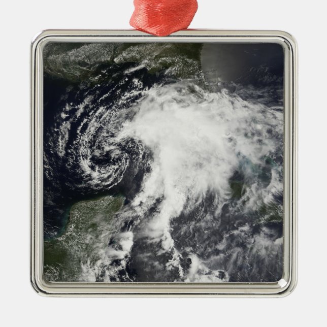 Tropical Storm Alberto Metal Ornament (Front)