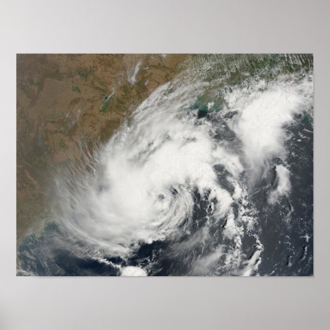 Tropical Storm Bijli Poster (Front)