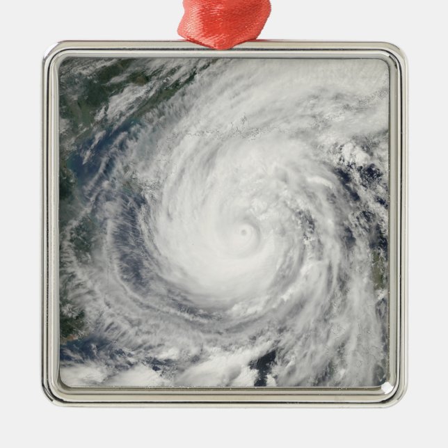 Tropical Storm Chanchu Metal Ornament (Front)