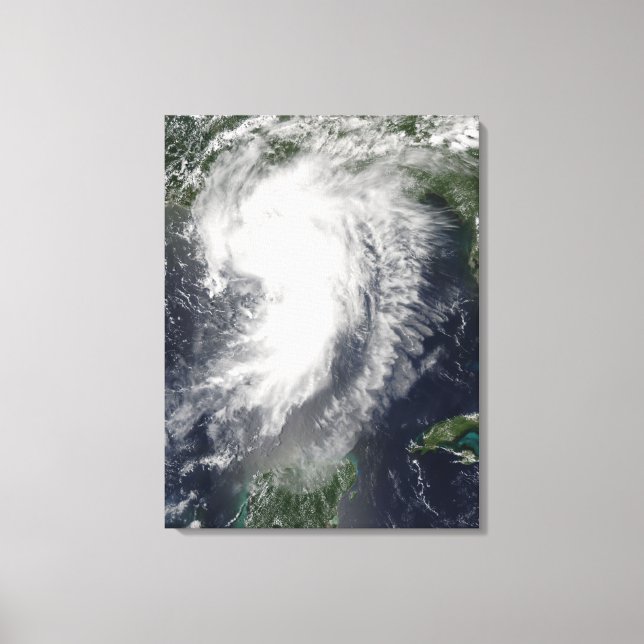 Tropical Storm Cindy Canvas Print (Front)