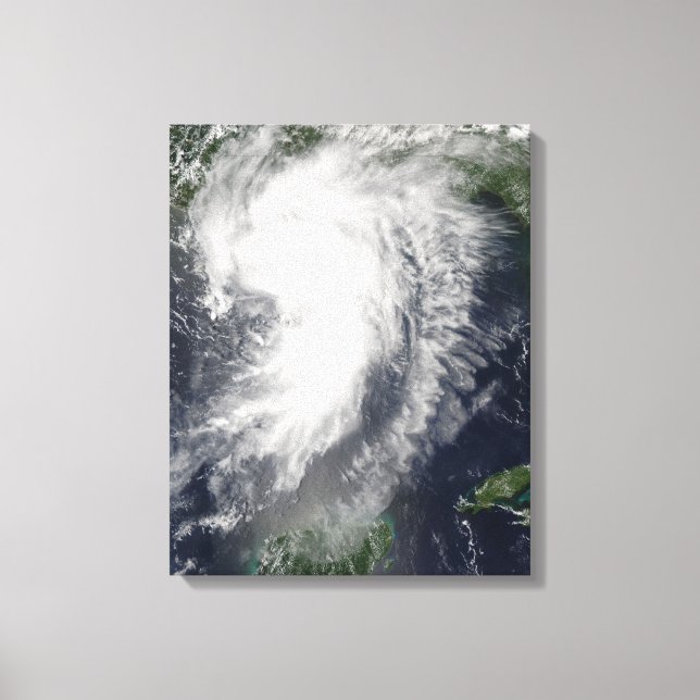 Tropical Storm Cindy Canvas Print (Front)