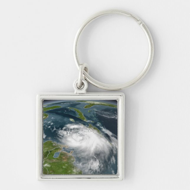 Tropical Storm Dennis Keychain (Front)