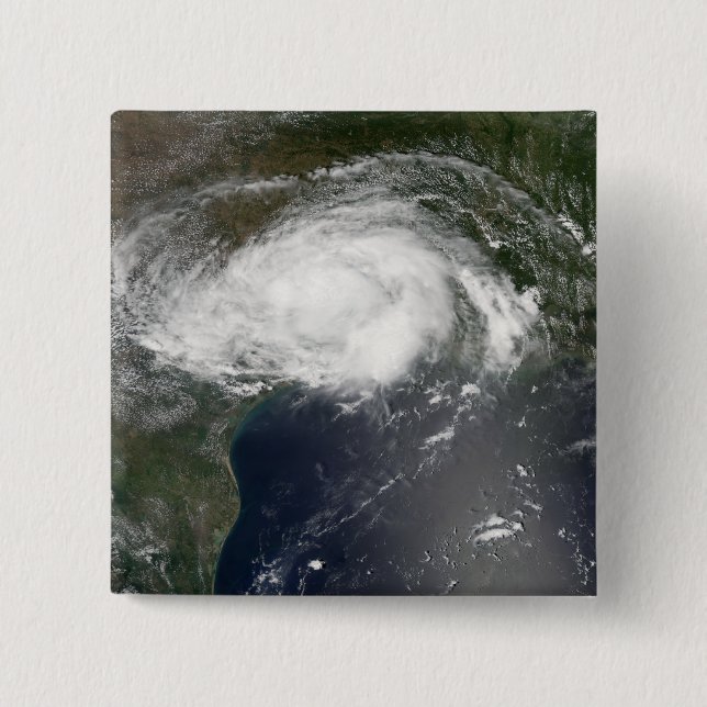 Tropical Storm Edouard 2 2 Inch Square Button (Front)