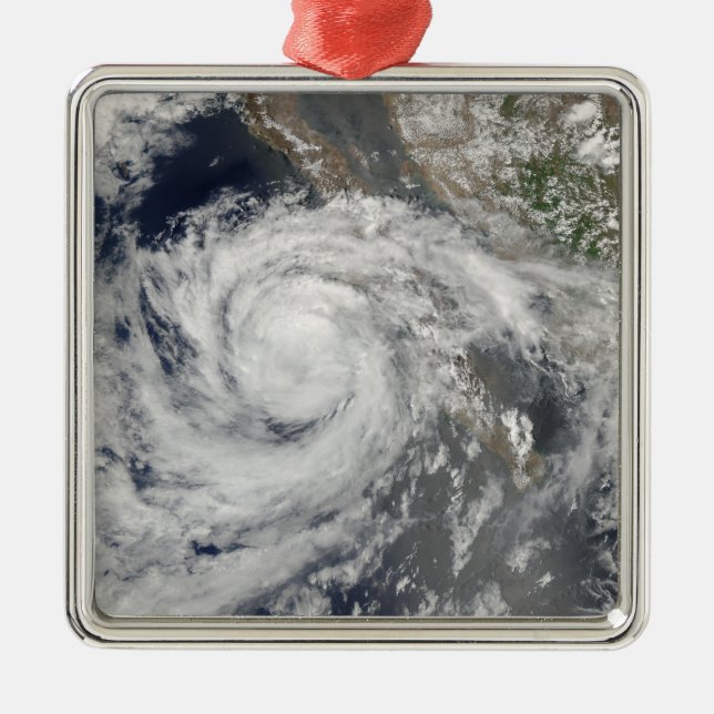 Tropical Storm Emilia Metal Ornament (Front)
