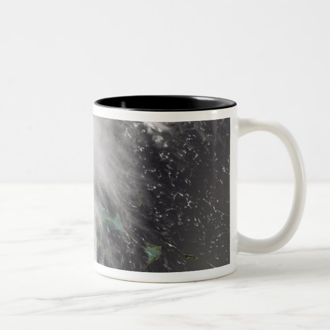 Tropical Storm Fay 5 Two-Tone Coffee Mug (Right)