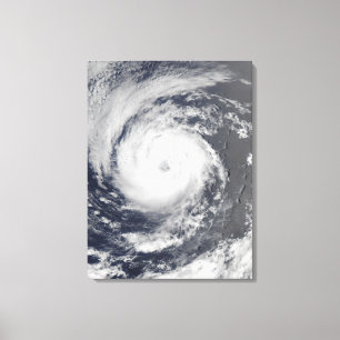 Tropical Storm Guillermo Canvas Print