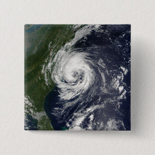 Tropical Storm Gustav 2 Inch Square Button