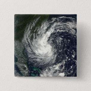 Tropical Storm Gustav 2 Inch Square Button
