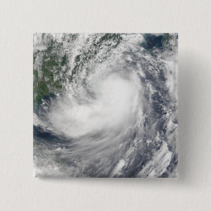 Tropical Storm Hagupit 2 Inch Square Button