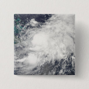 Tropical Storm Hanna 2 Inch Square Button