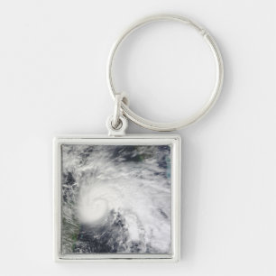 Tropical Storm Ida in the Caribbean Sea 2 Keychain
