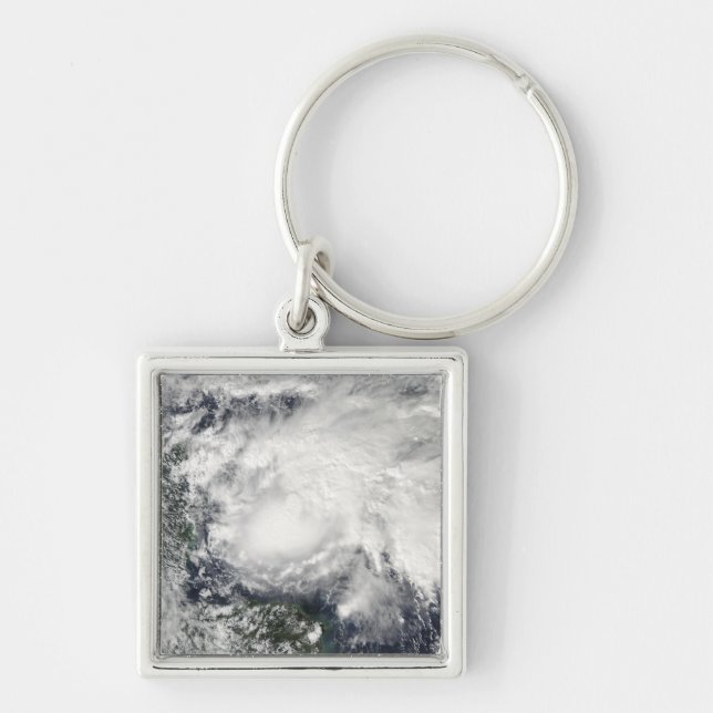 Tropical Storm Ida in the Caribbean Sea Keychain (Front)