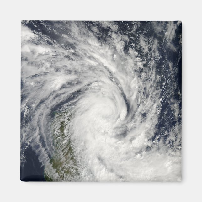 Tropical Storm Jade coming ashore over Madagasc Magnet (Front)