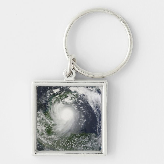 Tropical Storm Karl over the Yucatan Peninsula Keychain (Front)