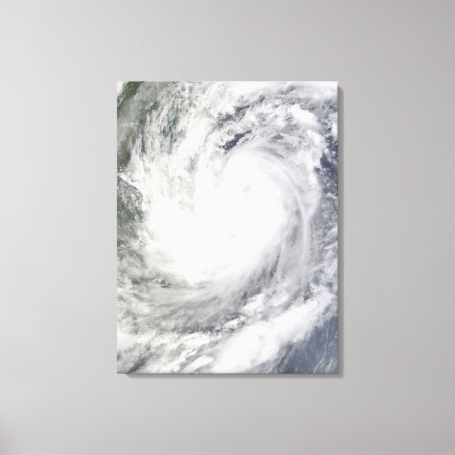 Tropical Storm Ketsana Canvas Print (Front)