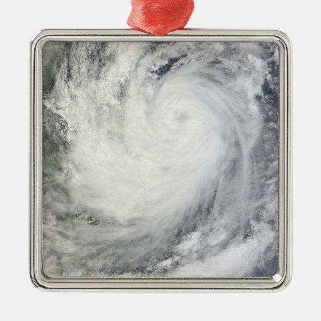 Tropical Storm Ketsana Metal Ornament (Front)
