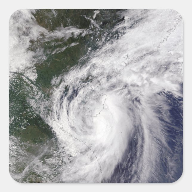 Tropical Storm Mekkhala Square Sticker (Front)