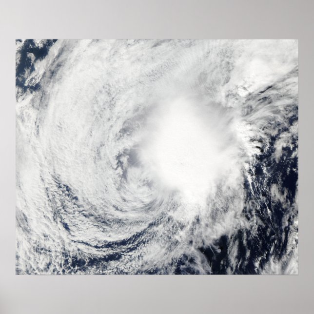 Tropical Storm Nida southeast of Kadena Poster (Front)