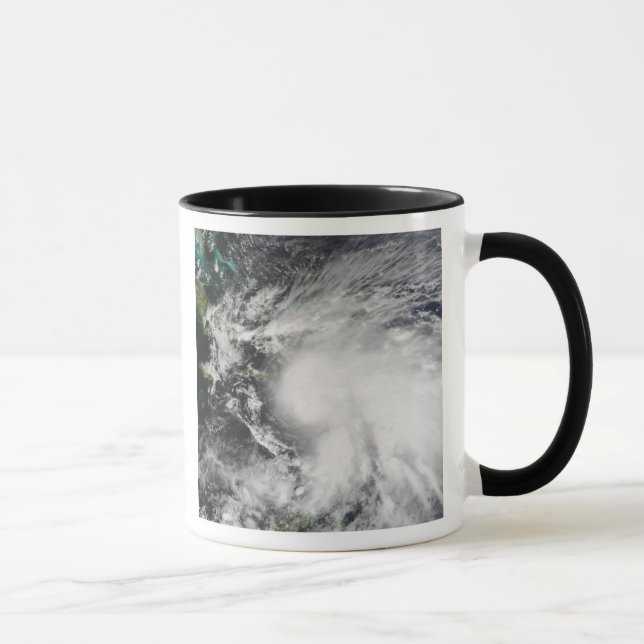 Tropical Storm Noel over Haiti Mug (Right)