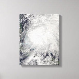 Tropical Storm Noel over the Bahamas Canvas Print