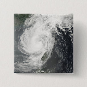 Tropical Storm Parm 2 Inch Square Button