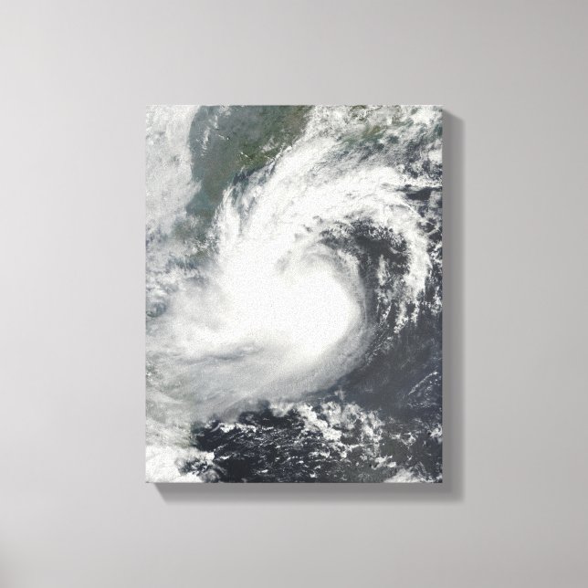 Tropical Storm Parma approaching China and Viet Canvas Print (Front)