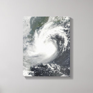 Tropical Storm Parma approaching China and Viet Canvas Print