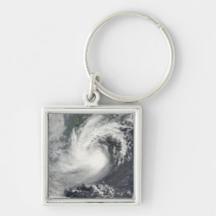 Tropical Storm Parma approaching China and Viet Keychain