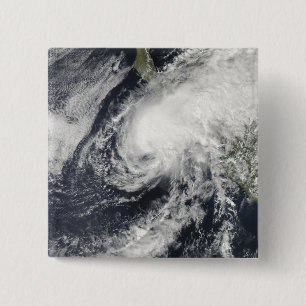 Tropical Storm Rick approaching Mexico 2 Inch Square Button