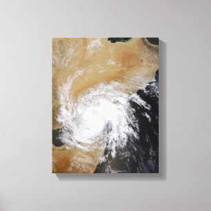 Tropical Storm Three in the northern Indian Oce Canvas Print