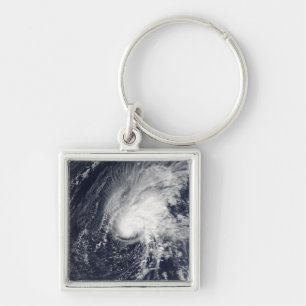 Tropical Storm Zeta Keychain
