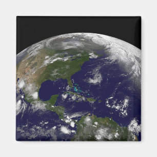 Tropical Storms On Planet Earth. Magnet