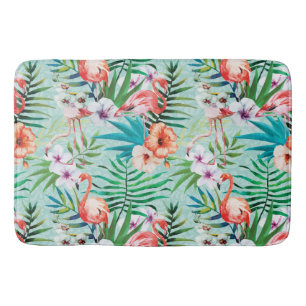 Tropical Summer Bath Mat