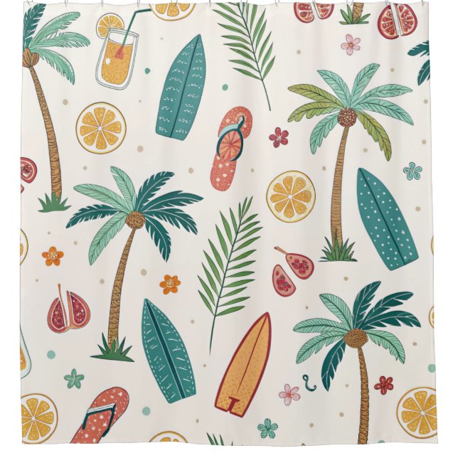 Tropical Summer Beach Pattern (1) (Front)