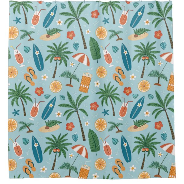 Tropical Summer Beach Pattern (2) (Front)
