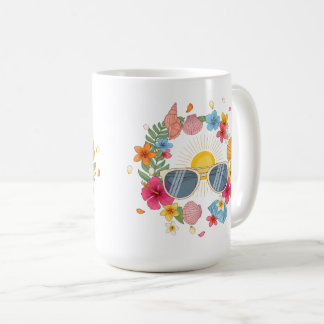 Tropical Summer Coffee Mug | Cute Tea Cup