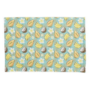 Tropical Summer Fruit Pattern Pillowcase