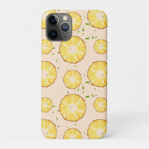 TROPICAL SUMMER FRUIT pineapple Slice pattern iPhone 11 Pro Case