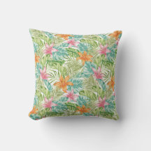 Tropical Summer Holiday Cushion / Pillow
