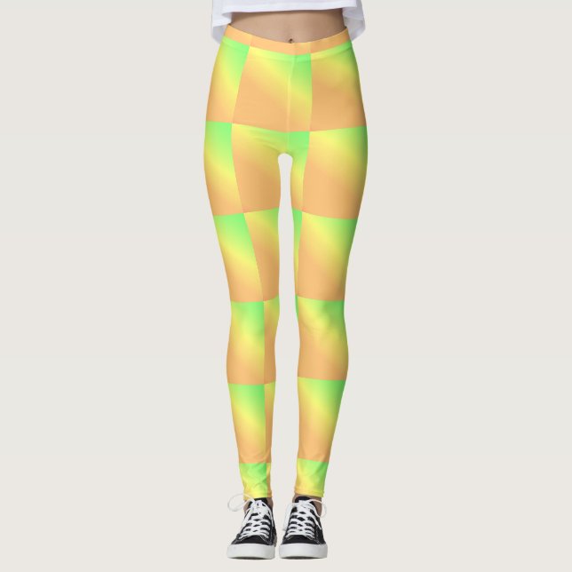 Tropical Summer Leggings (Front)