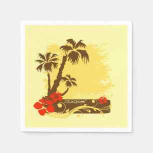 Tropical summer napkin