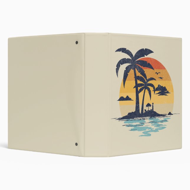 Tropical summer scene binder (Background)