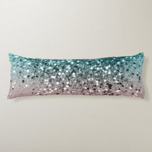 Tropical Summer Vibes Glitter #3 Body Pillow