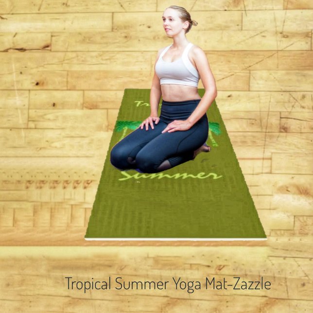 Tropical Summer  Yoga Mat (Creator Uploaded)
