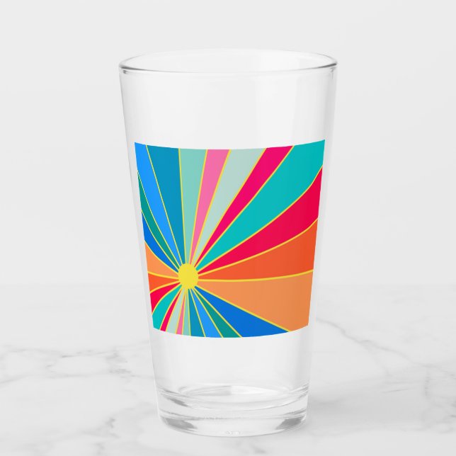 Tropical Sunrise  Glass (Front)