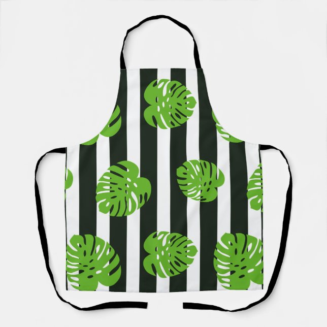 Tropical Sunset Art Apron (Front)
